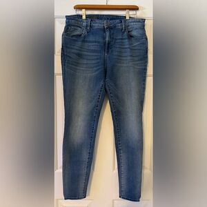 Kut from the Kloth Hi-Rise Toothpick Skinny Jeans